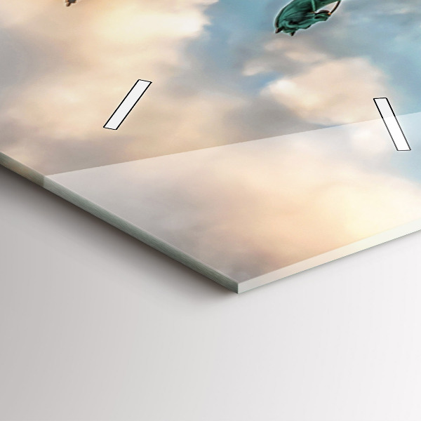 Orologio verticale Porta di Brandeburgo a Berlino