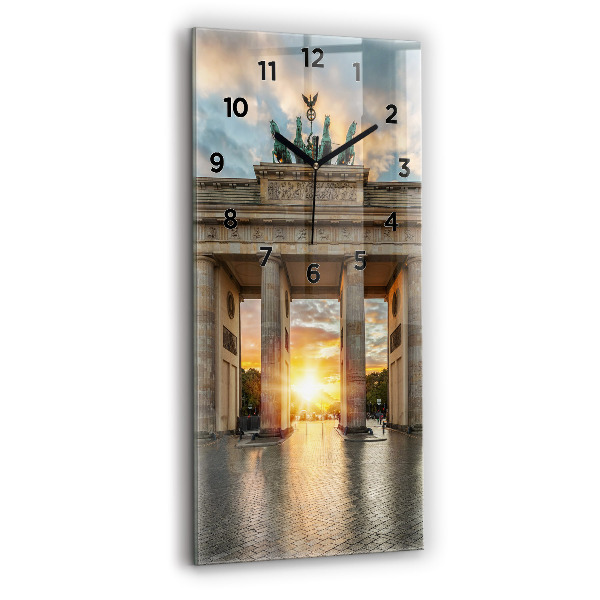 Orologio verticale Porta di Brandeburgo a Berlino