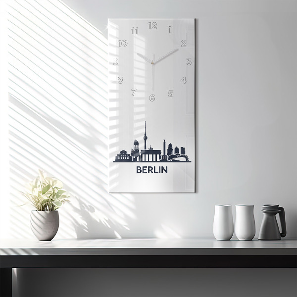 Orologio verticale Illustrazione della città di Berlino