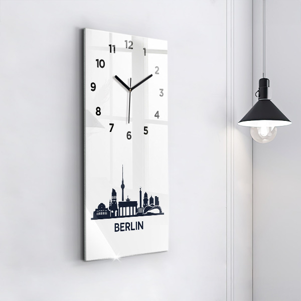 Orologio verticale Illustrazione della città di Berlino