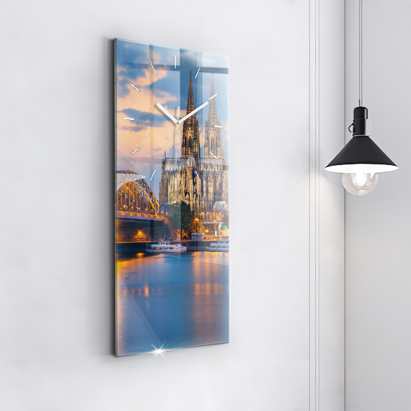 Orologio verticale Vista del municipio