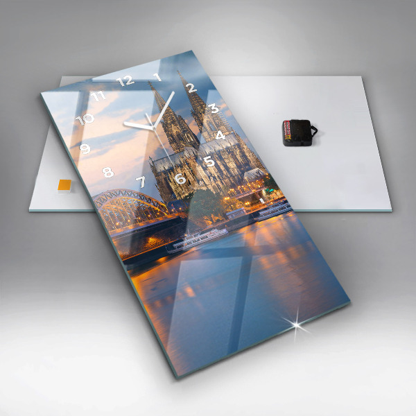 Orologio verticale Vista del municipio