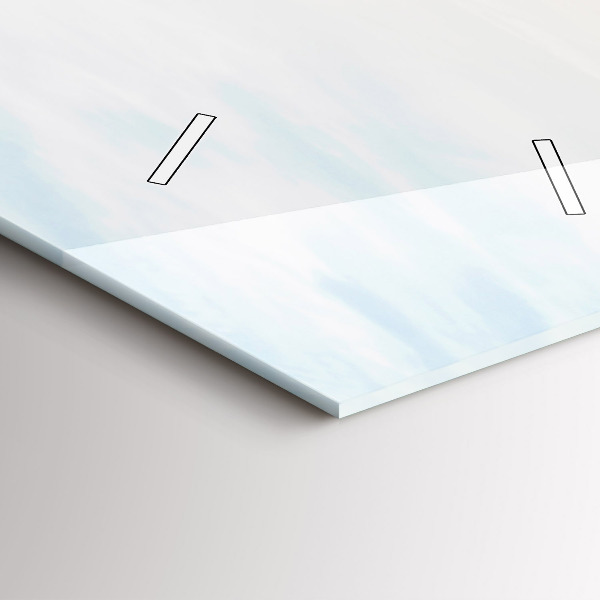 Orologio verticale Tramonto sul mare