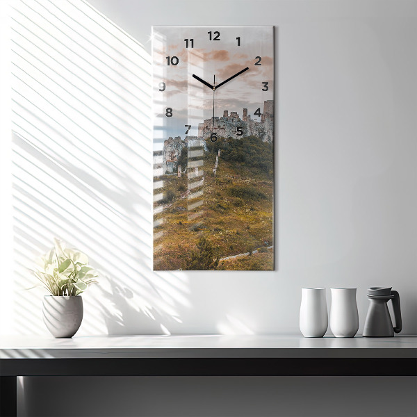 Orologio verticale Castello di Spiš in Slovacchia