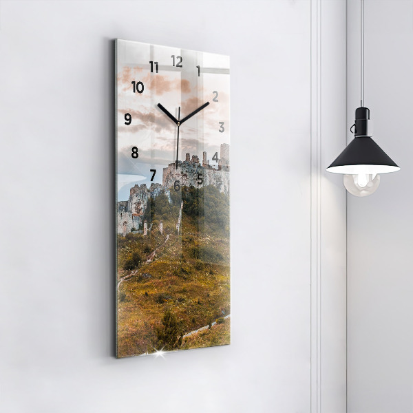 Orologio verticale Castello di Spiš in Slovacchia