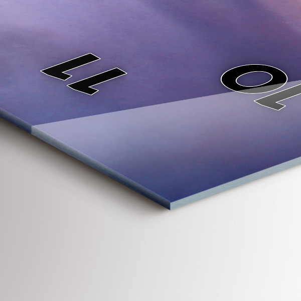 Orologio verticale Testa di pietra