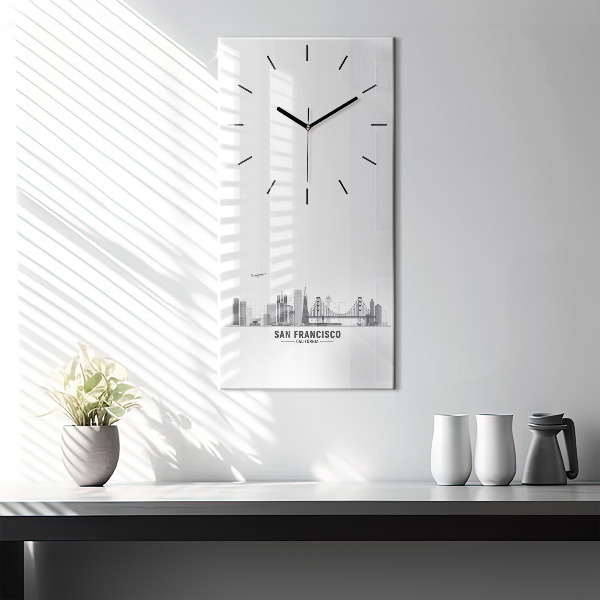 Orologio verticale Skyline di San Francisco