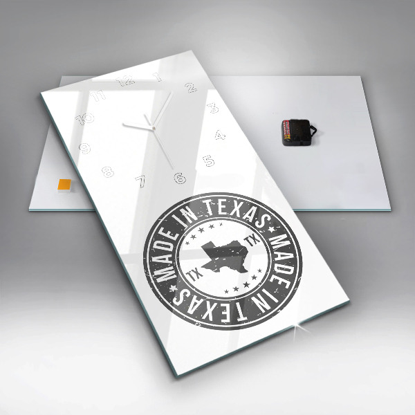 Orologio verticale francobollo del Texas