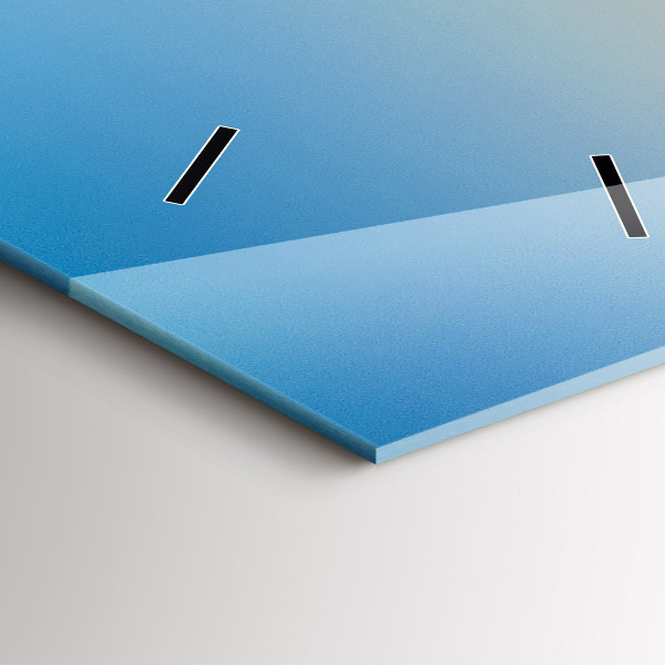 Orologio verticale in vetro La strada per San Francisco