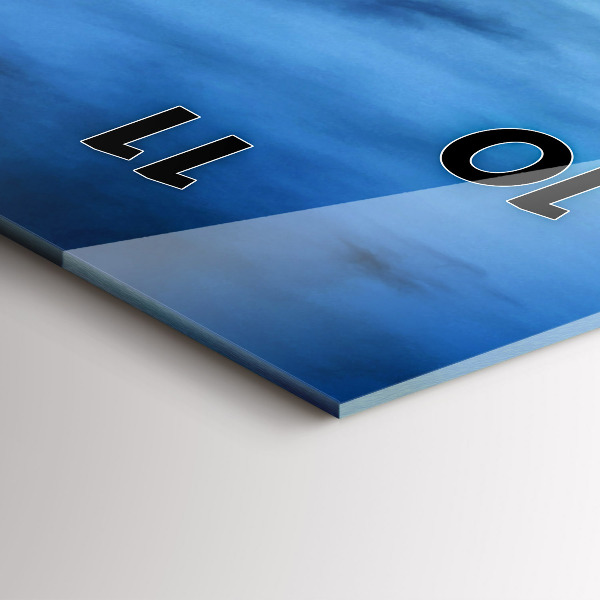 Orologio verticale Tempio a Bangkok Thailandia