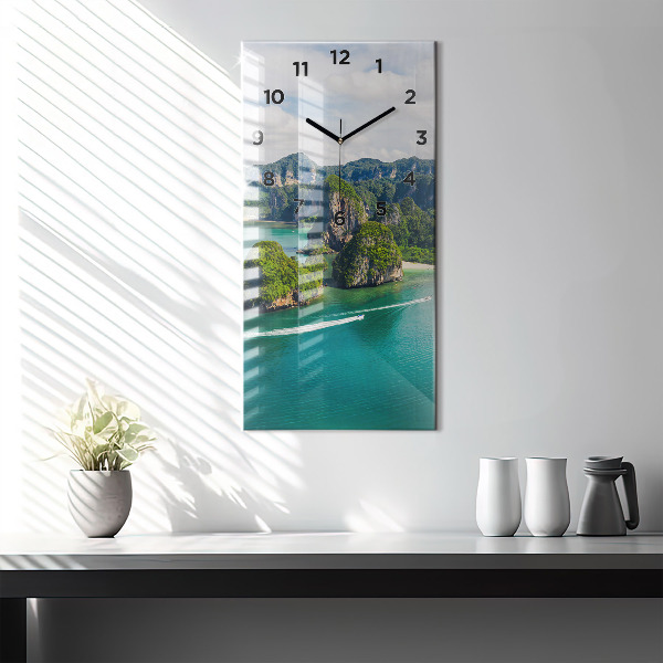 Orologio verticale Isola in Thailandia