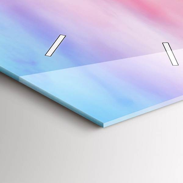 Orologio verticale Vista sulle montagne Islanda