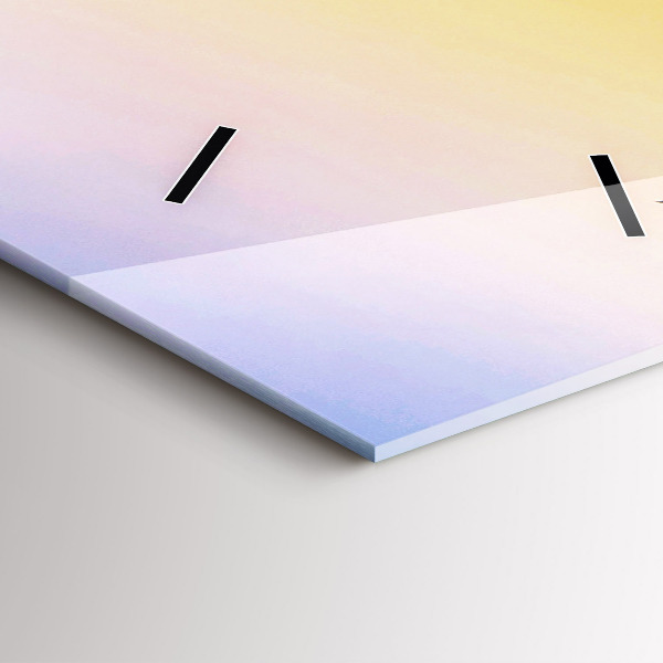 Orologio verticale Iceberg e alba