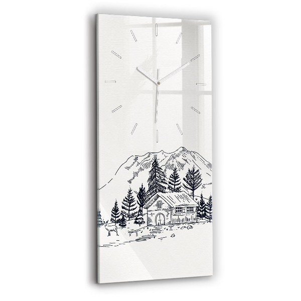 Orologio verticale Città dei cartoni animati