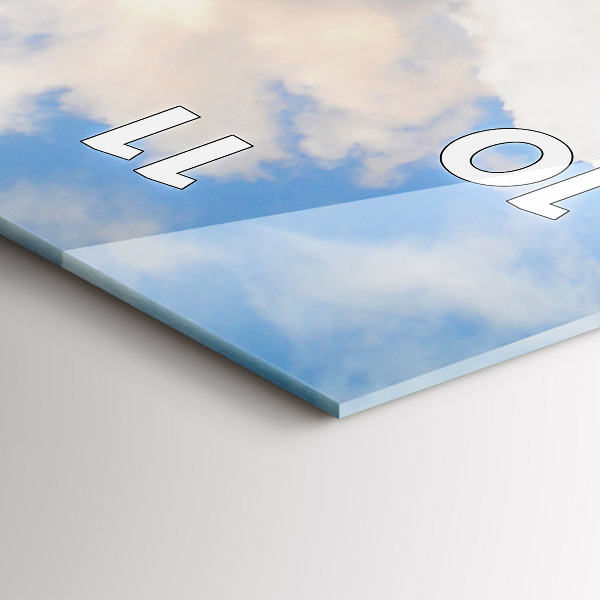 Orologio verticale Costa dell'oceano