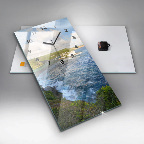 Orologio verticale Costa dell'oceano