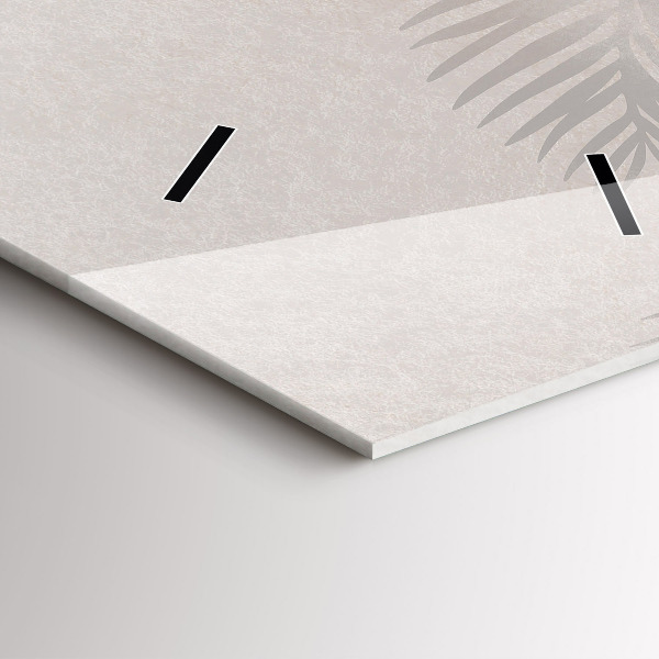 Orologio verticale Foglie tropicali boho