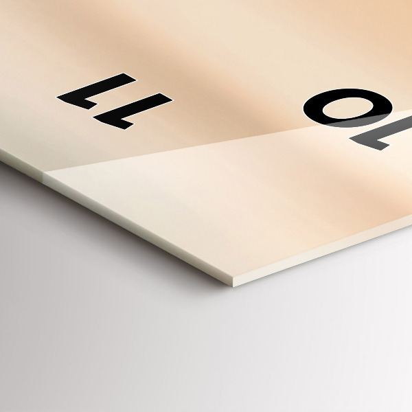 Orologio verticale Alba sul campo