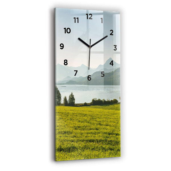 Orologio verticale Montagne e campi