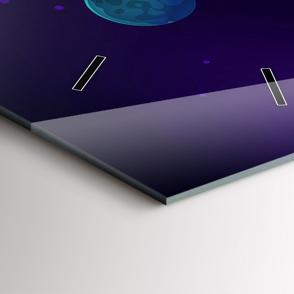 Orologio verticale Pianeti galassia