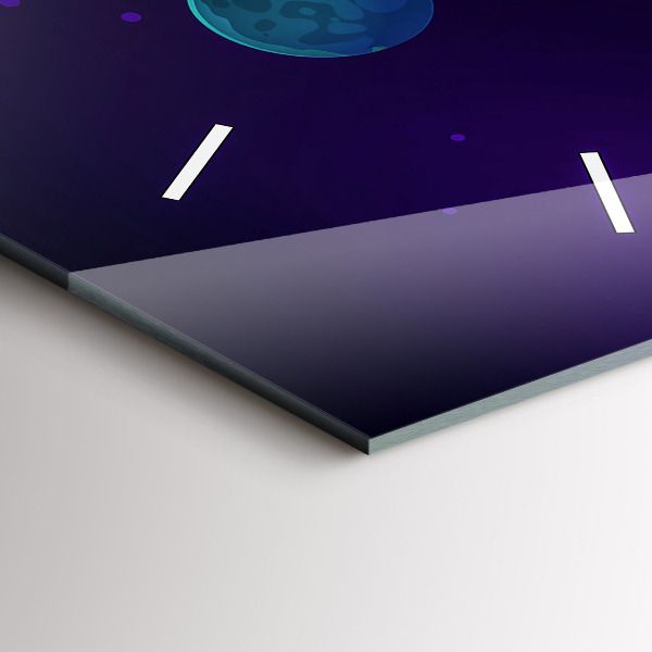 Orologio verticale Pianeti galassia