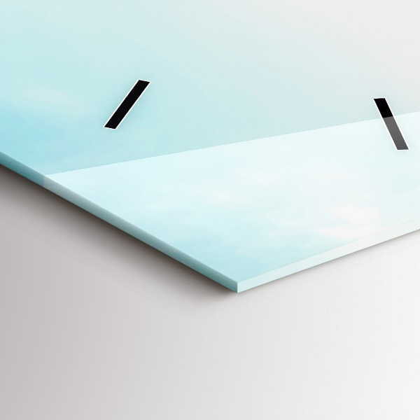 Orologio verticale Barche sul lago