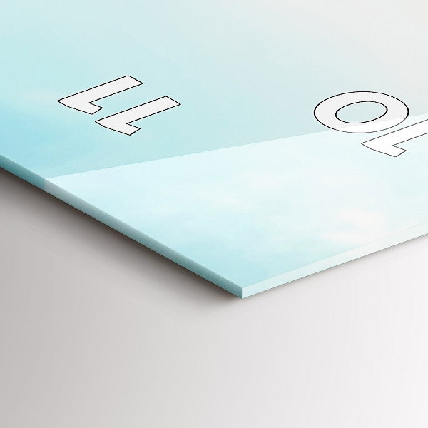 Orologio verticale Barche sul lago