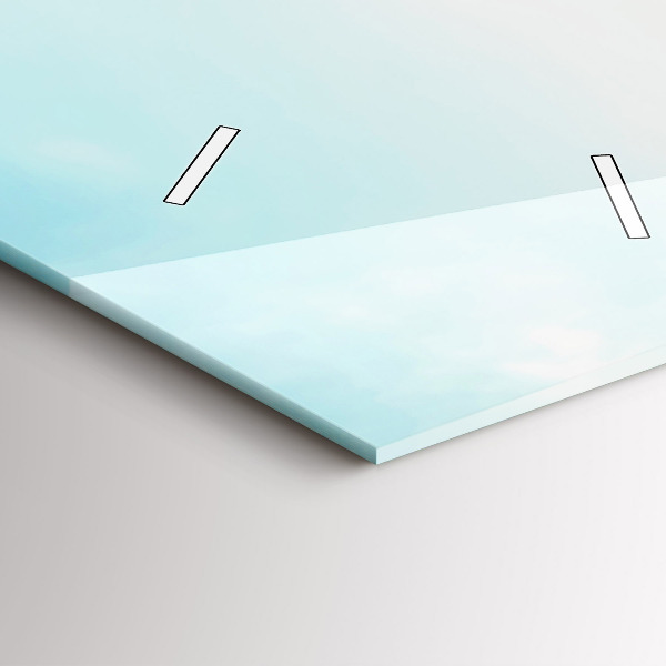 Orologio verticale Barche sul lago