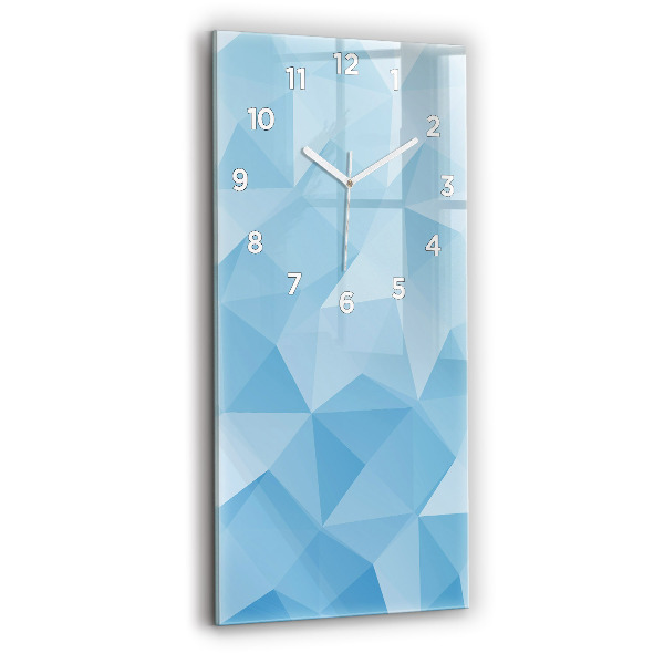 Orologio verticale Triangoli astratti