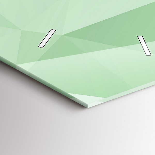 Orologio verticale Triangoli astratti