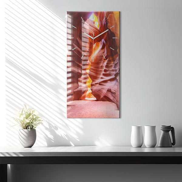 Orologio verticale Canyon di sabbia