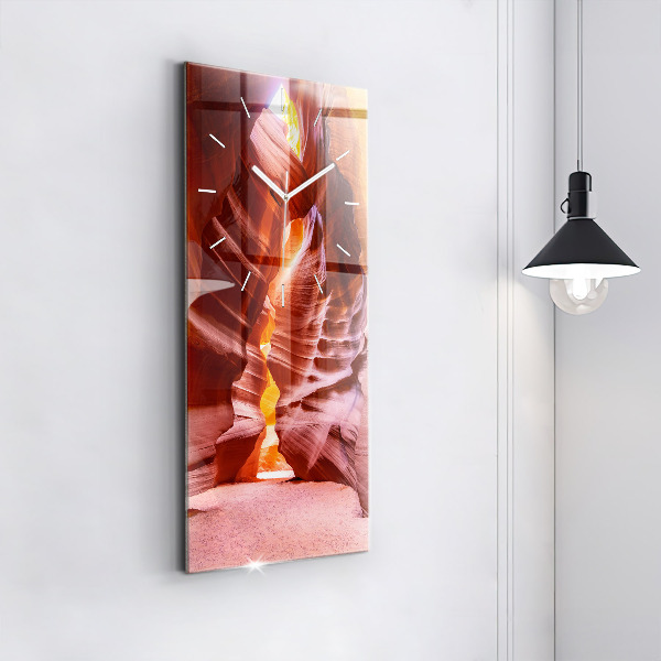 Orologio verticale Canyon di sabbia