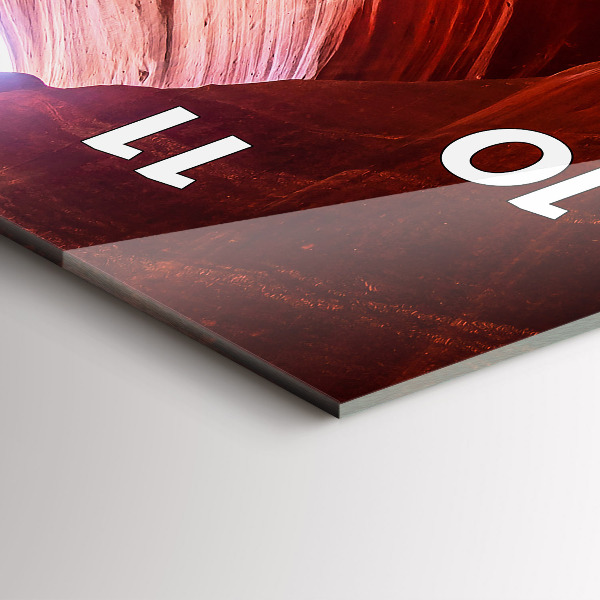 Orologio verticale Canyon di sabbia