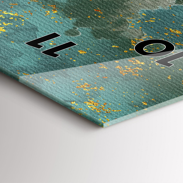 Orologio verticale Motivo decorativo