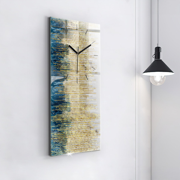 Orologio verticale Motivo decorativo e oro