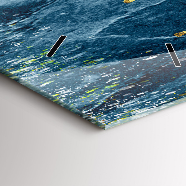 Orologio verticale Motivo decorativo e oro