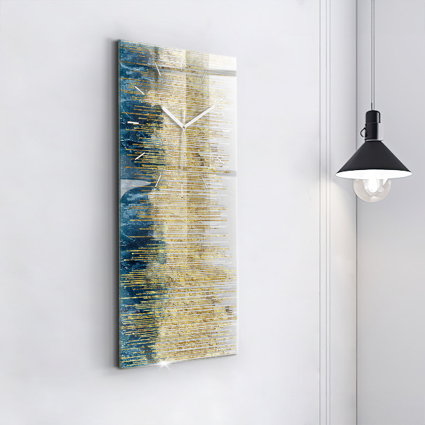 Orologio verticale Motivo decorativo e oro