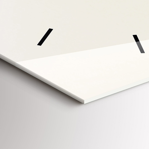 Orologio verticale Fiori di gipsofila in fiore