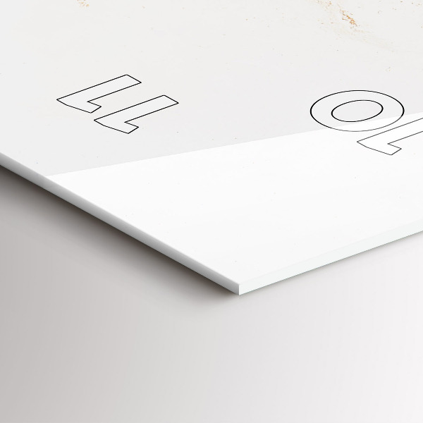 Orologio verticale Modello in marmo