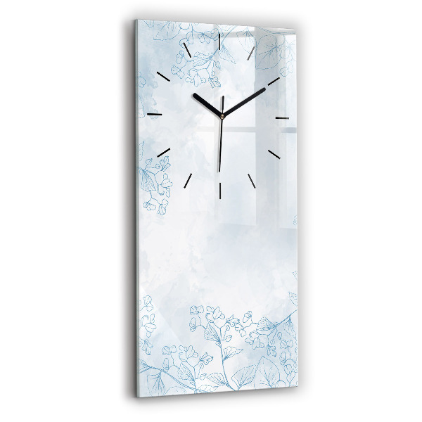Orologio verticale Schizzo di piante