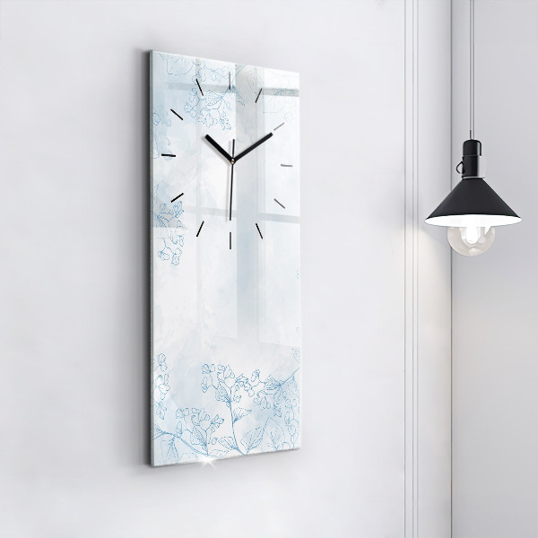 Orologio verticale Schizzo di piante