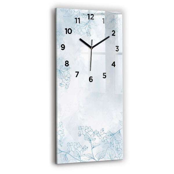 Orologio verticale Schizzo di piante