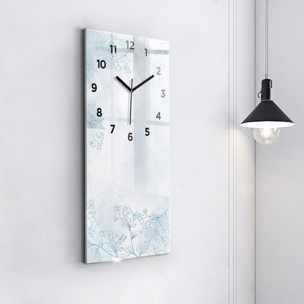 Orologio verticale Schizzo di piante