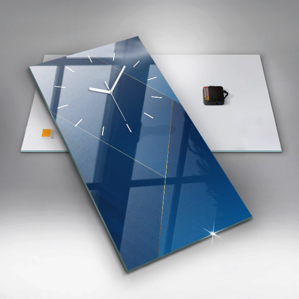 Orologio verticale Astrazione decorativa