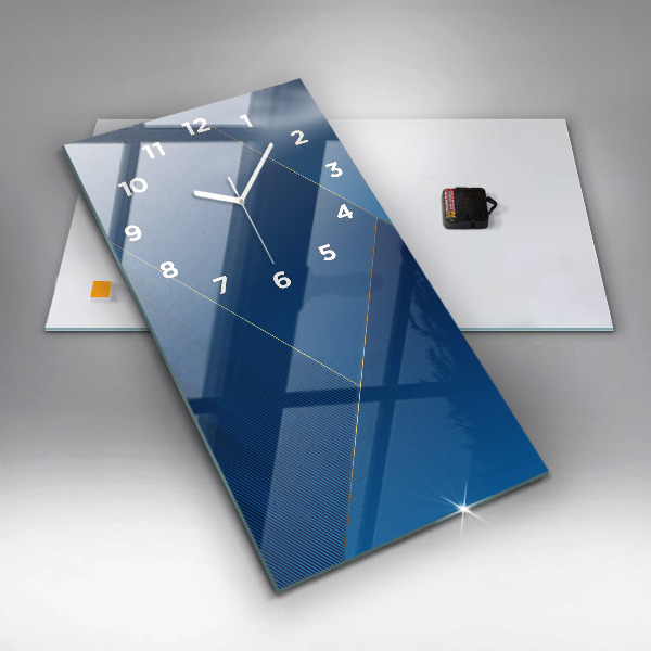 Orologio verticale Astrazione decorativa