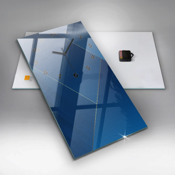 Orologio verticale Astrazione decorativa