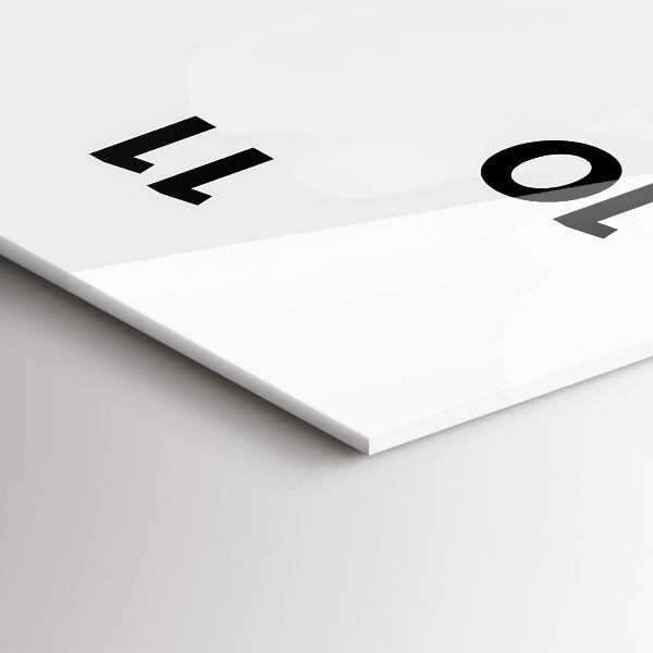 Orologio verticale Fiori di peonia