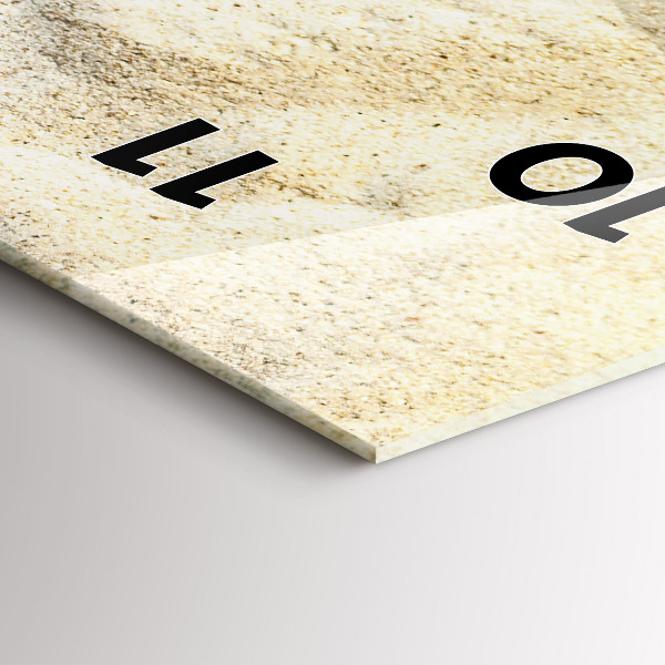 Orologio verticale Sabbia ombra palma