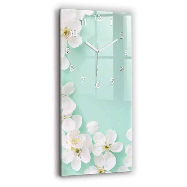 Orologio verticale Fiori di melo in fiore