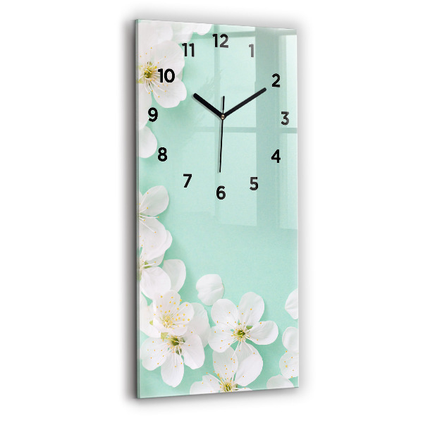 Orologio verticale Fiori di melo in fiore